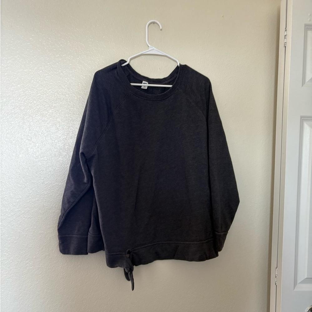 Crew neck sweatshirt old navy gray women’s size xxl